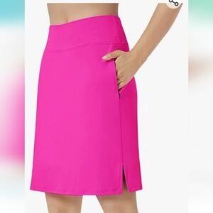 Nwt Mcedar Athletic Tennis Golf Skort Pink Skirt